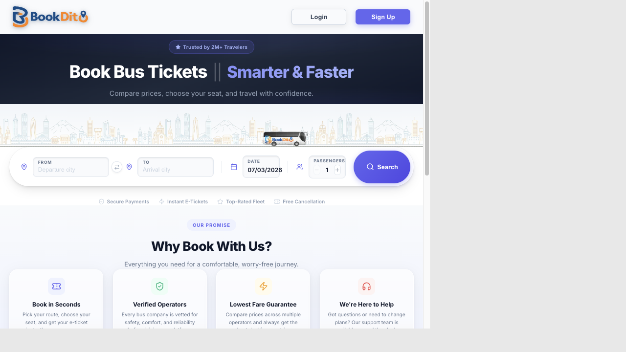 Customer Booking Portal